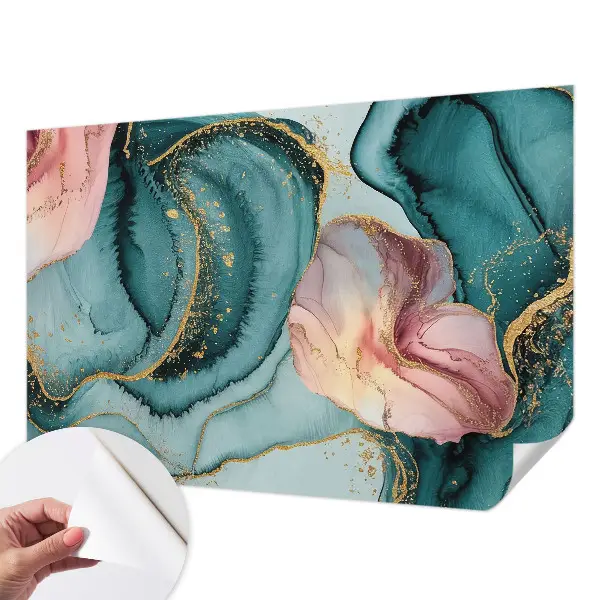 Papier peint photo grand format pour le mur Vagues artistiques
