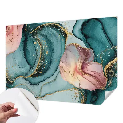 Papier peint photo grand format pour le mur Vagues artistiques