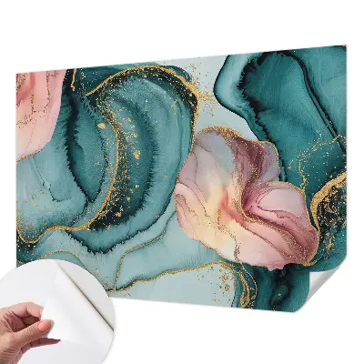 Papier peint photo grand format pour le mur Vagues artistiques