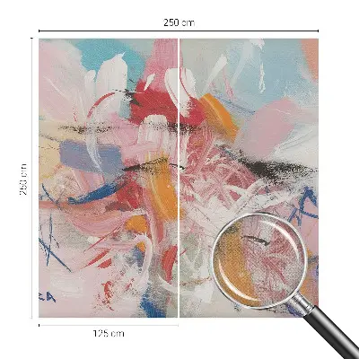 Papier peint photographique sur tissu non tissé Abstraction harmonieuse