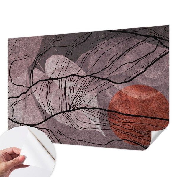 Papier peint chambre adulte cocooning Energetická abstrakcia
