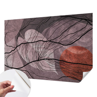 Papier peint chambre adulte cocooning Energetická abstrakcia