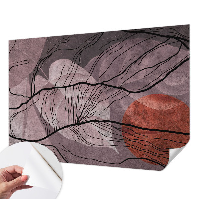Papier peint chambre adulte cocooning Energetická abstrakcia