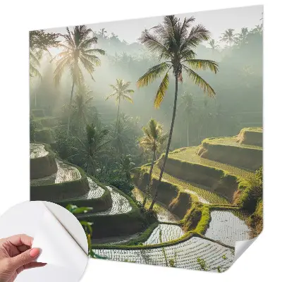 Papier peint photographique intissé Terrasses paradisiaques