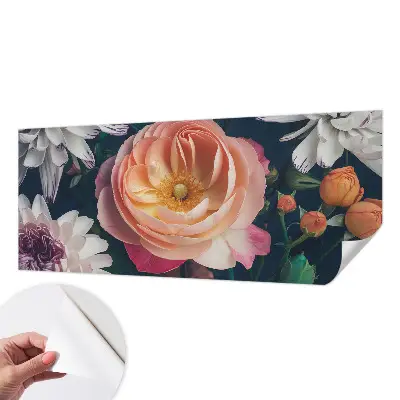Papier peint photographique sur tissu non tissé Harmonie florale