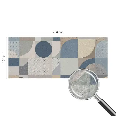 Papier peint photo grand format pour le mur Mosaïque géométrique