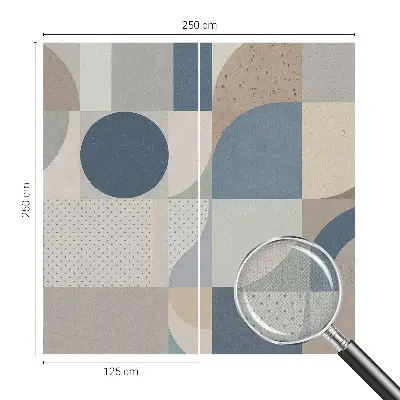 Papier peint photo grand format pour le mur Mosaïque géométrique