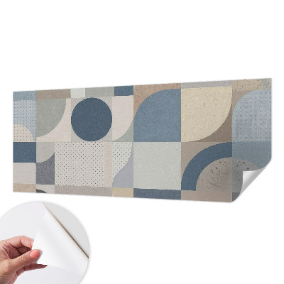 Papier peint panoramique adhésif Geometrická mozaika