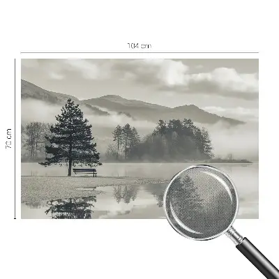 Papier peint photographique intissé paysage romantique