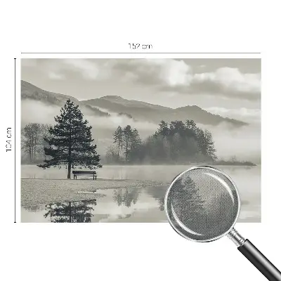 Papier peint photographique intissé paysage romantique