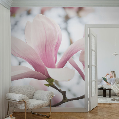 Papier peint chambre garçon Kvety magnólie