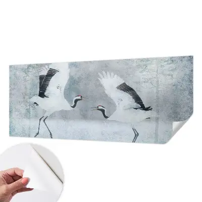 Papier peint photographique intissé Grues harmonieuses