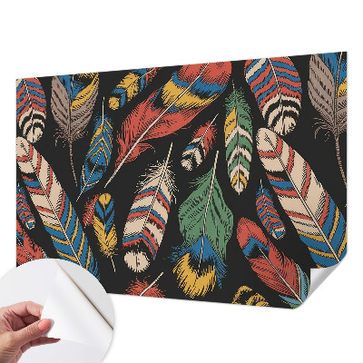 Papier peint tendance Farebné perie