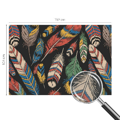 Papier peint tendance Farebné perie