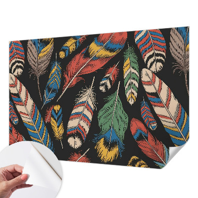 Papier peint tendance Farebné perie