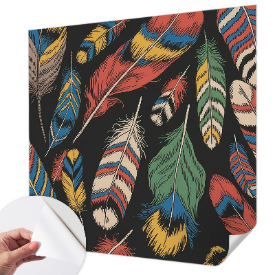 Papier peint tendance Farebné perie