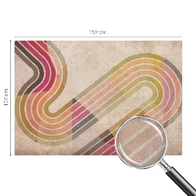 Papier peint photo grand format pour le mur Lignes géométriques