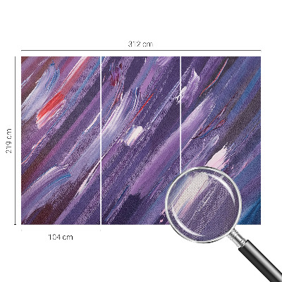 Papier peint chambre adulte cocooning Farebné ťahy