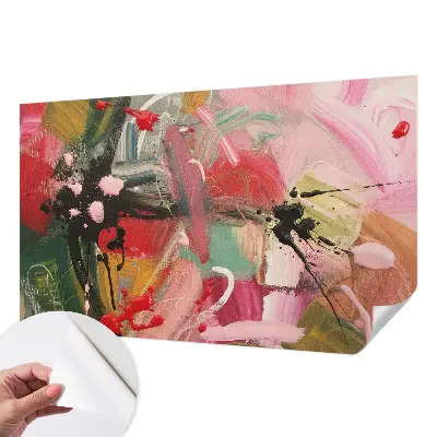 Papier peint photo sur tissu non tissé Chaos coloré