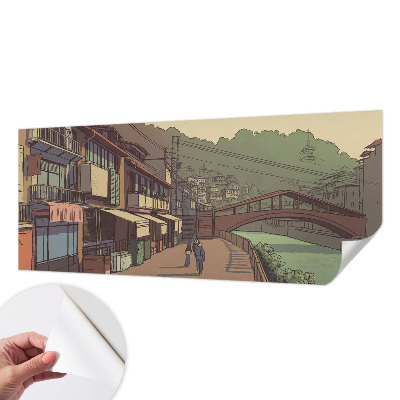 Papier peint tendance chambre adulte Pastelová krajina