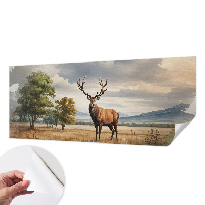Papier peint panoramique adhésif Majestátny jeleň