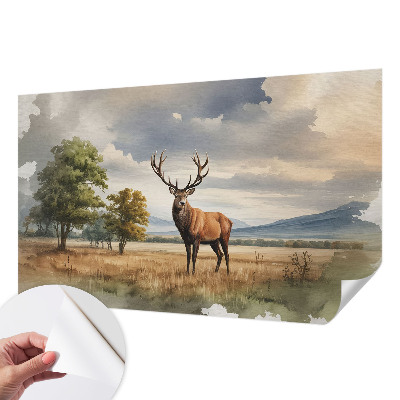 Papier peint panoramique adhésif Majestátny jeleň