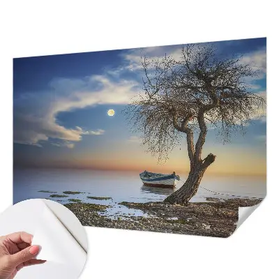 Papier peint photographique sur tissu non tissé Un paysage paisible