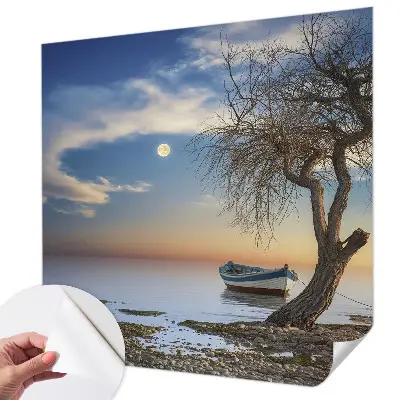 Papier peint photographique sur tissu non tissé Un paysage paisible
