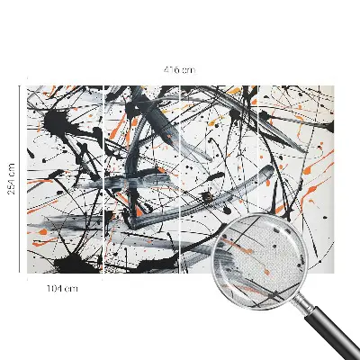 Papier peint intissé imprimé Chaos énergétique