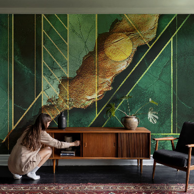 Papier peint tendance chambre adulte Geometrické napätie