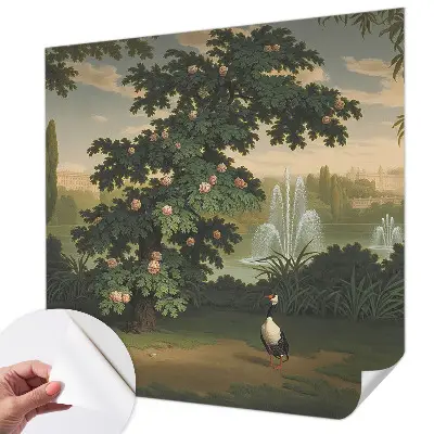 Papier peint photographique intissé jardin naturel