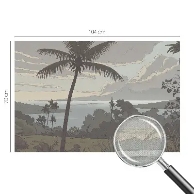 Papier peint intissé imprimé Paysage exotique