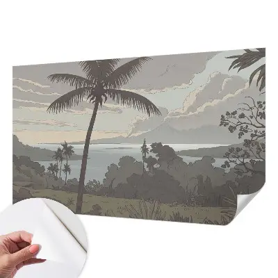 Papier peint intissé imprimé Paysage exotique