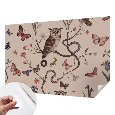 Papier peint chambre garçon Sova príroda