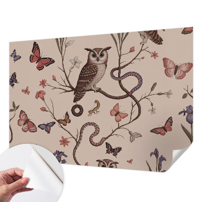 Papier peint chambre garçon Sova príroda