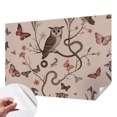 Papier peint chambre garçon Sova príroda