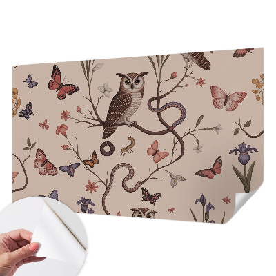 Papier peint chambre garçon Sova príroda