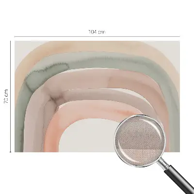Papier peint photographique sur tissu non tissé Arches arc-en-ciel