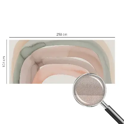 Papier peint photographique sur tissu non tissé Arches arc-en-ciel