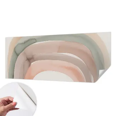 Papier peint photographique sur tissu non tissé Arches arc-en-ciel