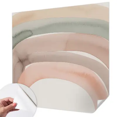 Papier peint photographique sur tissu non tissé Arches arc-en-ciel