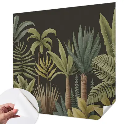 Papier peint intissé jungle tropicale