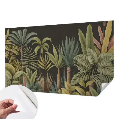 Papier peint intissé jungle tropicale
