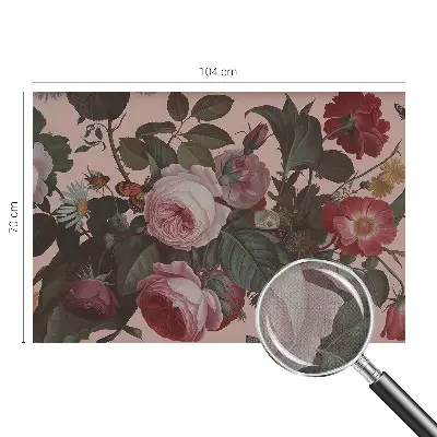 Papier peint photo grand format pour le mur élégance florale