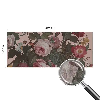 Papier peint photo grand format pour le mur élégance florale