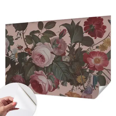 Papier peint photo grand format pour le mur élégance florale