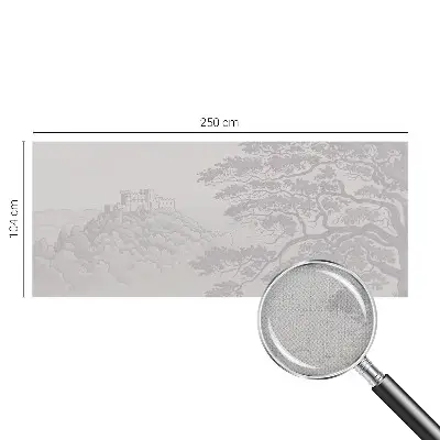 Papier peint photo sur tissu non tissé paysage de château