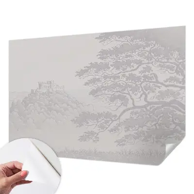 Papier peint photo sur tissu non tissé paysage de château