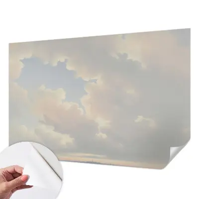 Papier peint photographique sur tissu non tissé Ciel pastel