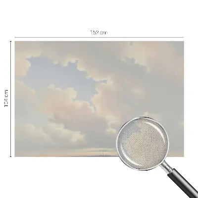 Papier peint photographique sur tissu non tissé Ciel pastel